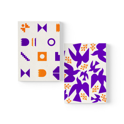 Серветки для прибирання Добра Господарочка Колекція Вибійка Універсальні Білі з принтом 2 шт. (4820086524032) Вінниця - фото 2