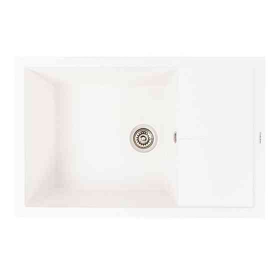 VALESO Гранітна мийка VALESO CALYPSO 7950 матова Білосніжна Киев