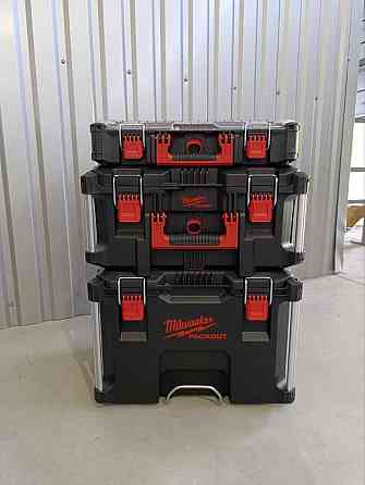 Візок на коліщатах з ящиками для інструментів (транспортувальний комплект) MILWAUKEE PACKOUT 4932499041 Одеса