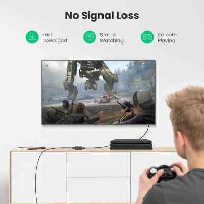 Зрощувач RJ-45 NW114 Ethernet Cable Extender Adapter Black Ugreen (20390) Вінниця