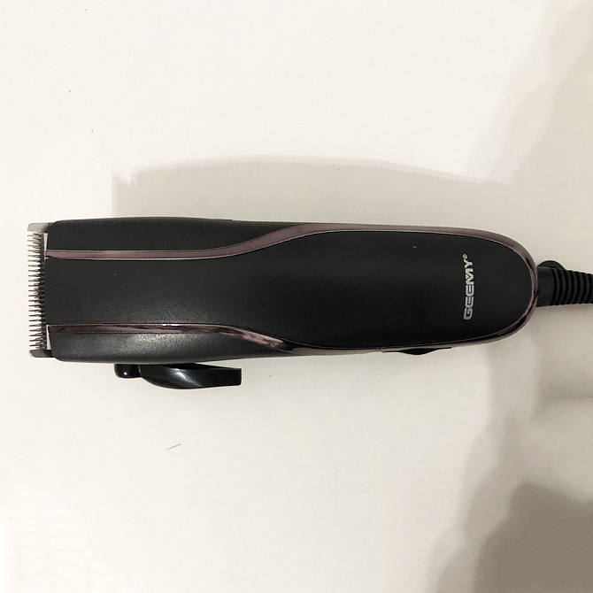 Надійна машинка для стрижки GEMEI GM-811, Професійна машинка для стрижки голови, Тример ZV-155 для скронь Київ - фото 2