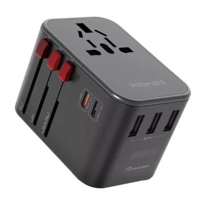 Зарядное устройство Promate tripmate-36w.black Винница - изображение 1