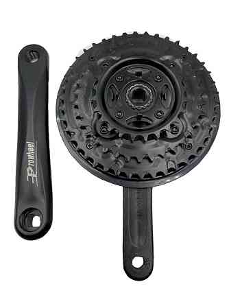 Велосипедний шатун Prowheel YP-006 28 / 38 / 48 Бровари