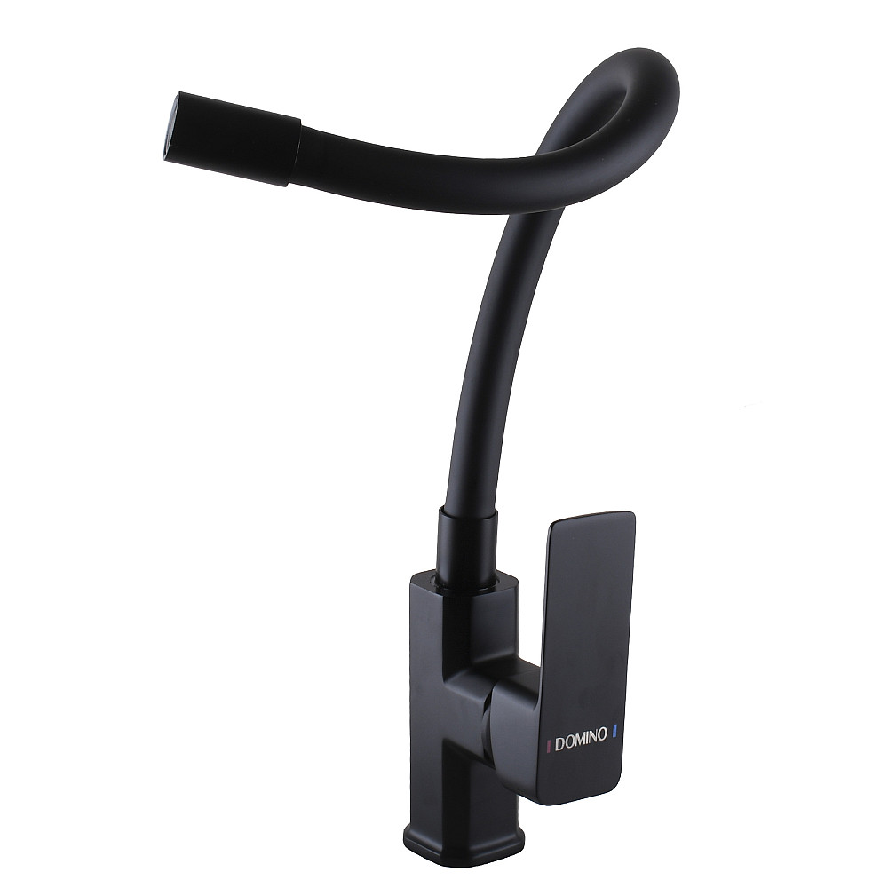 Змішувач для кухні DOMINO MALIBU DMM-203 LR-BB-BL (BLACK-BLACK) Луцьк - фото 4