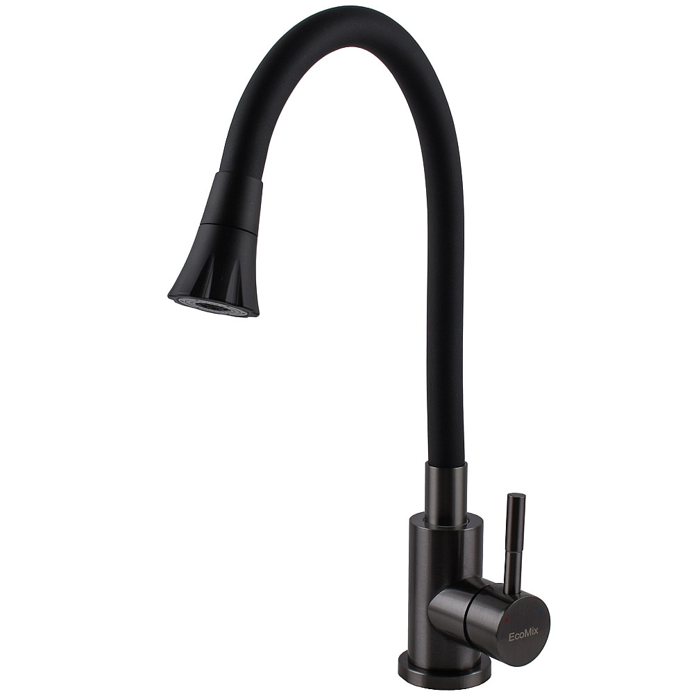 Змішувач для кухні EcoMIX Stella STE-203SA-GP-B01 Тернопіль - фото 1