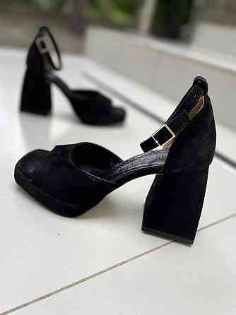 SANTINI Босоніжки жіночі SANTINI 212184-21 чорні (літо, замша натуральна) (5108) Коломия