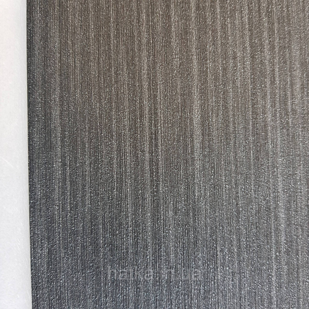 Шпалери метрові вінілові на флізелін дизайнерські Erismann Elle однотонні тонка смужка під тканину чорні Київ - фото 1