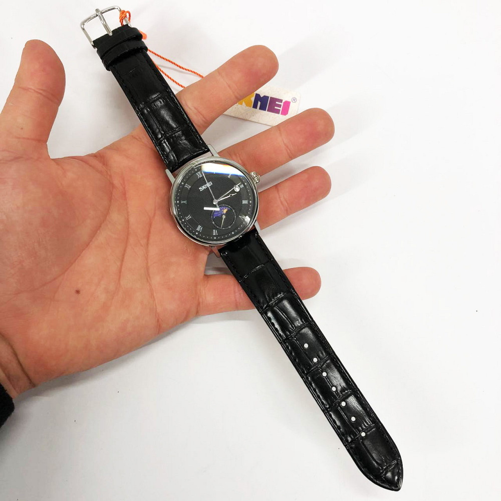 Оригінальні брендові годинники для чоловіка, Класичні кварцові чоловічі наручні годинники ZW-38 Львів - фото 7