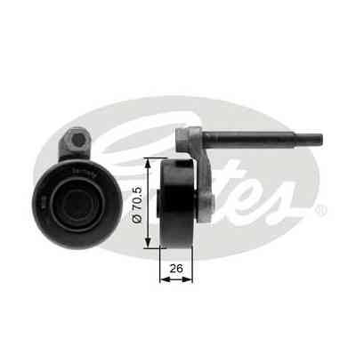 Ролик натягувача ременя Gates T39000 Вінниця