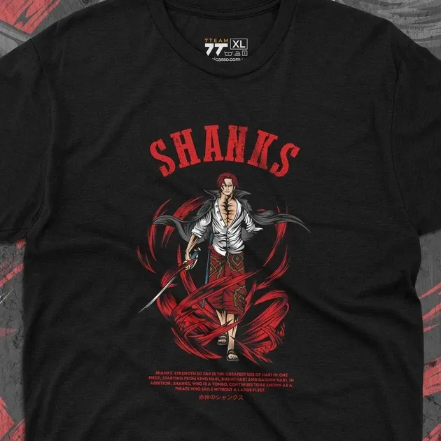 Футболка мужская с принтом Ван Пис Redhead Shanks Размер 48 Anime0264 Днепр - изображение 5