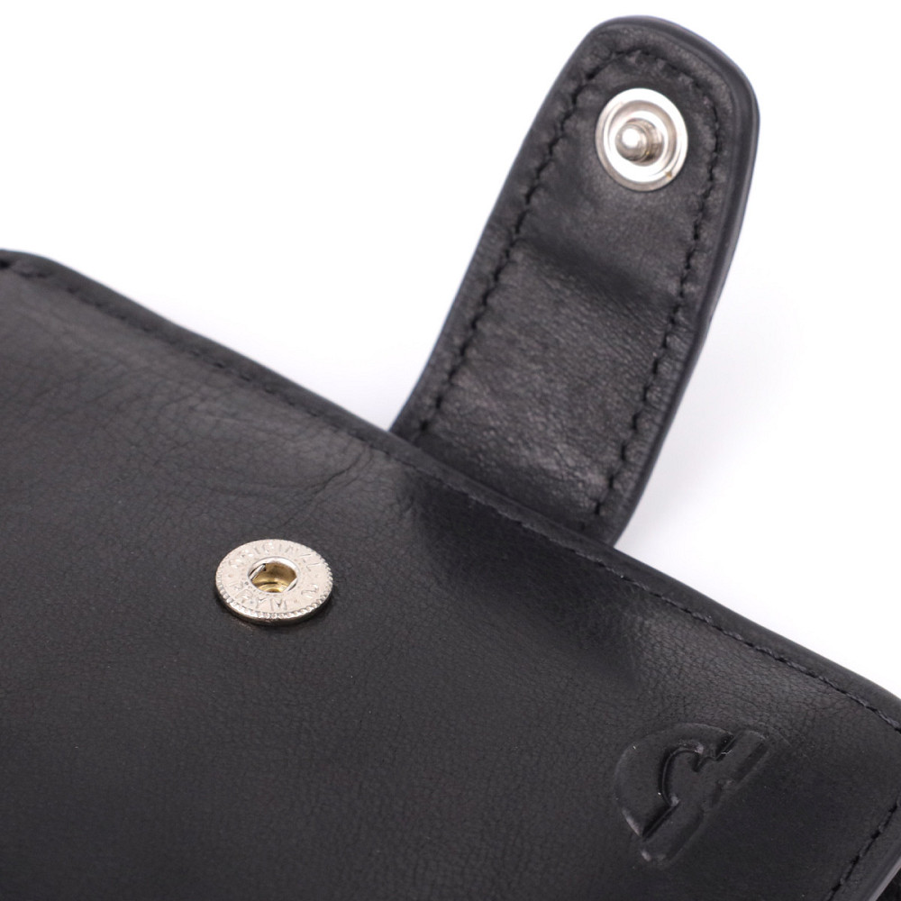 Вместительный картхолдер из натуральной кожи Tony Perotti 20899_1 (3796 nero) Черный Киев - изображение 8