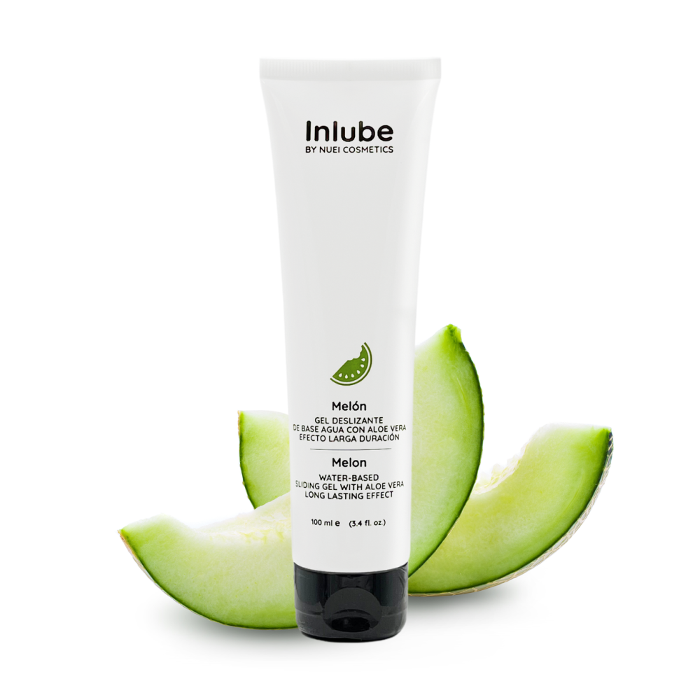 Съедобный лубрикант на водной основе со вкусом дыни INLUBE, 100 мл Nuei (Испания) Sex Aura Киев - изображение 1
