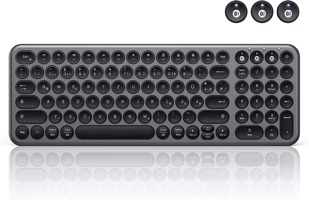 Безпровідна клавіатура SEENDA SK45B-2 Луцк - изображение 1