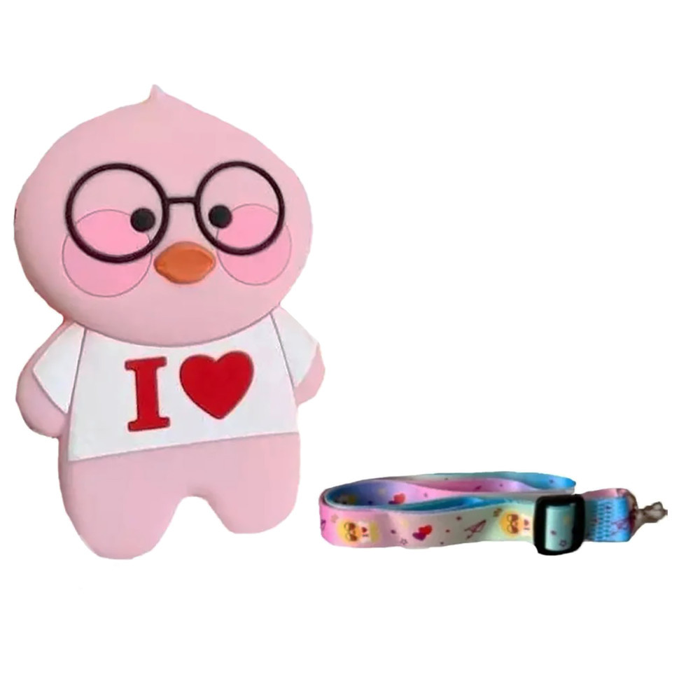 Сумочка силіконова, C4352 каченя  Рожевий Вінниця - фото 1