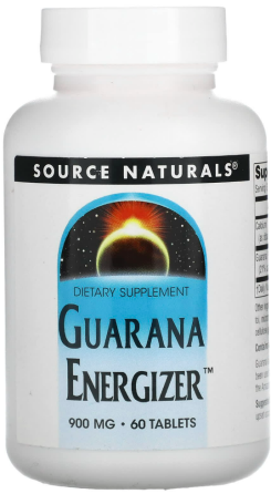 Гуарана Source Naturals Guarana Energizer 60 таб Киев