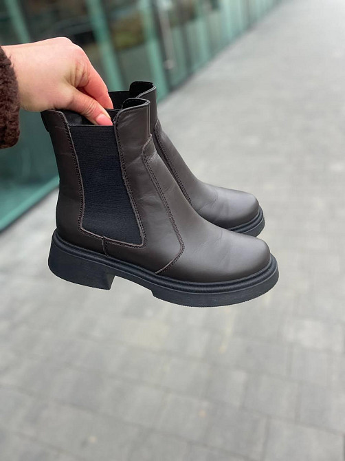 Edan Instruments Черевики жіночі EDAN 217 шоколадні (зима, шкіра натуральна) (5700) Коломия - фото 9