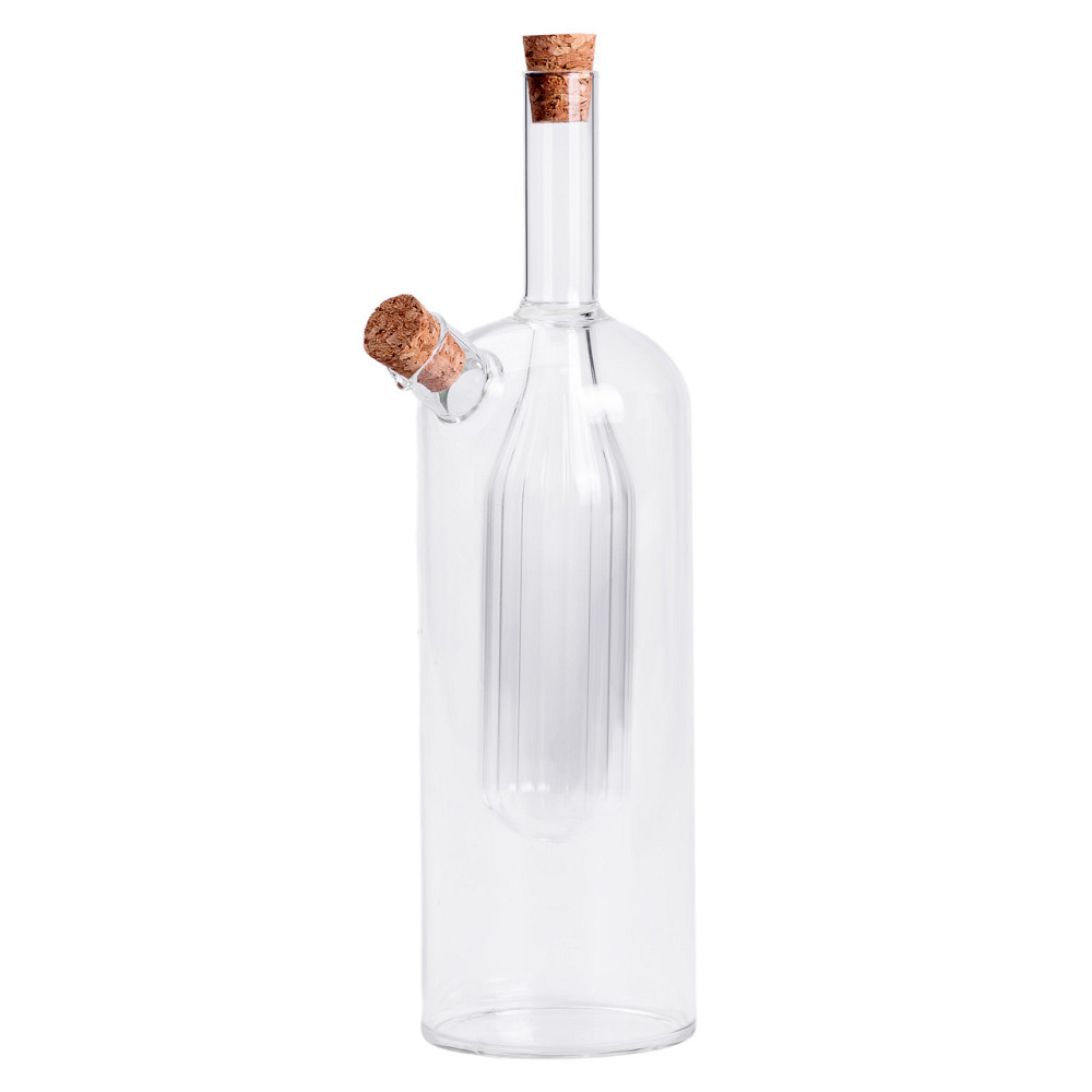 Yiwu Скляна пляшка подвійна для олії та оцту 2в1 500 мл HP-34-13 Коломия - фото 3