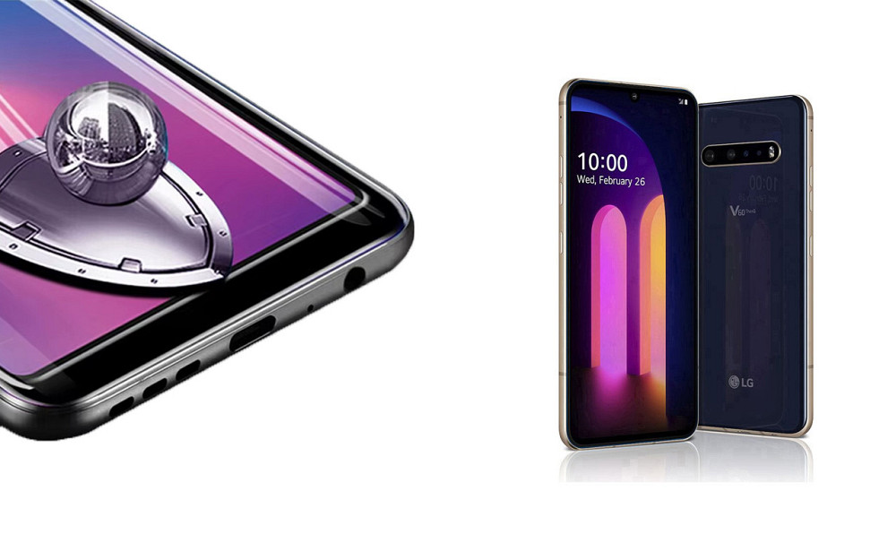 Защитное стекло DefenzoGlass для LG V60 ThinQ – двойная прочность Киев - изображение 2