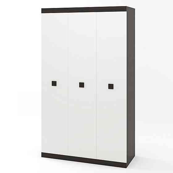 Шафа 3-х дверна Еверест Соната-1200 венге темний + білий (DTM-2295) Львів