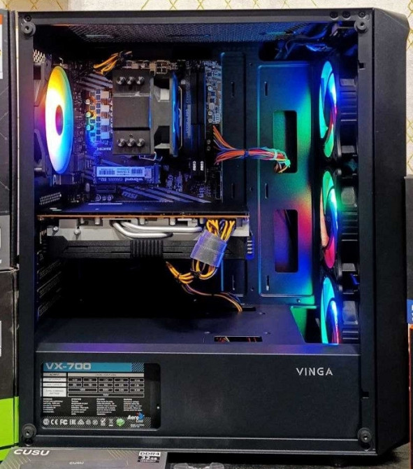 Ігровий ПК Ryzen 5 5600 RX 5700 XT 8GB 6|12 ядер 32 DDR4 M.2 512 AM4. Харків - фото 5