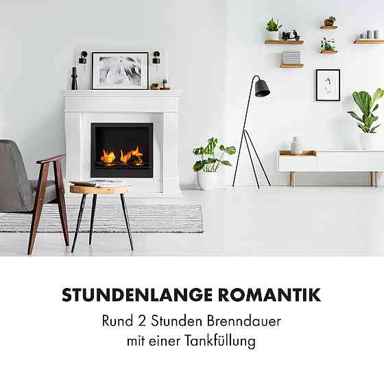 Phantasma Cottage Pillar етаноловий камін бездимний пальник із неіржавкої сталі 3 x 300 мл 2 години неіржавка Рівне