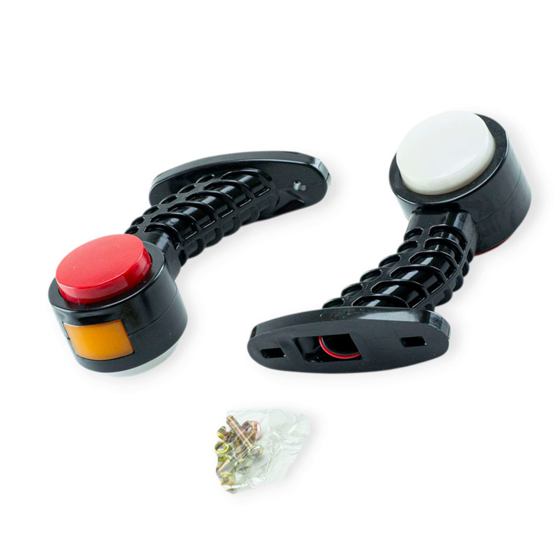 Фонарь (рог косой) малый 3-х функциональный LED NEON (к-кт 2 шт) габаритный Мукачево - изображение 1