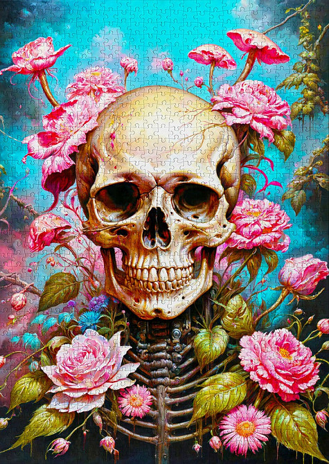 Пазл Садовий скелет - Garden Skeleton (Enjoy-2167) Київ - фото 5