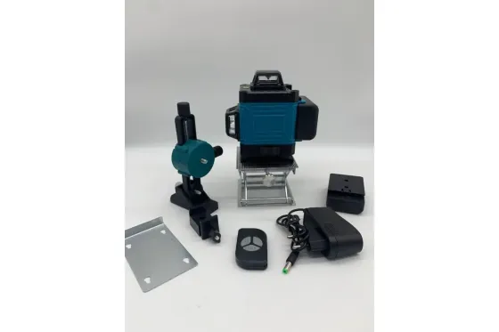 Лазерный 4D 16-линейный нивелир 24V 5Ah, самовыравнивающийся уровень для измерения сечения 16 лучей на 360 в сумке Коломыя