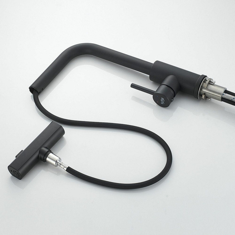 Змішувач для кухні чорний (120031942) Київ - фото 7