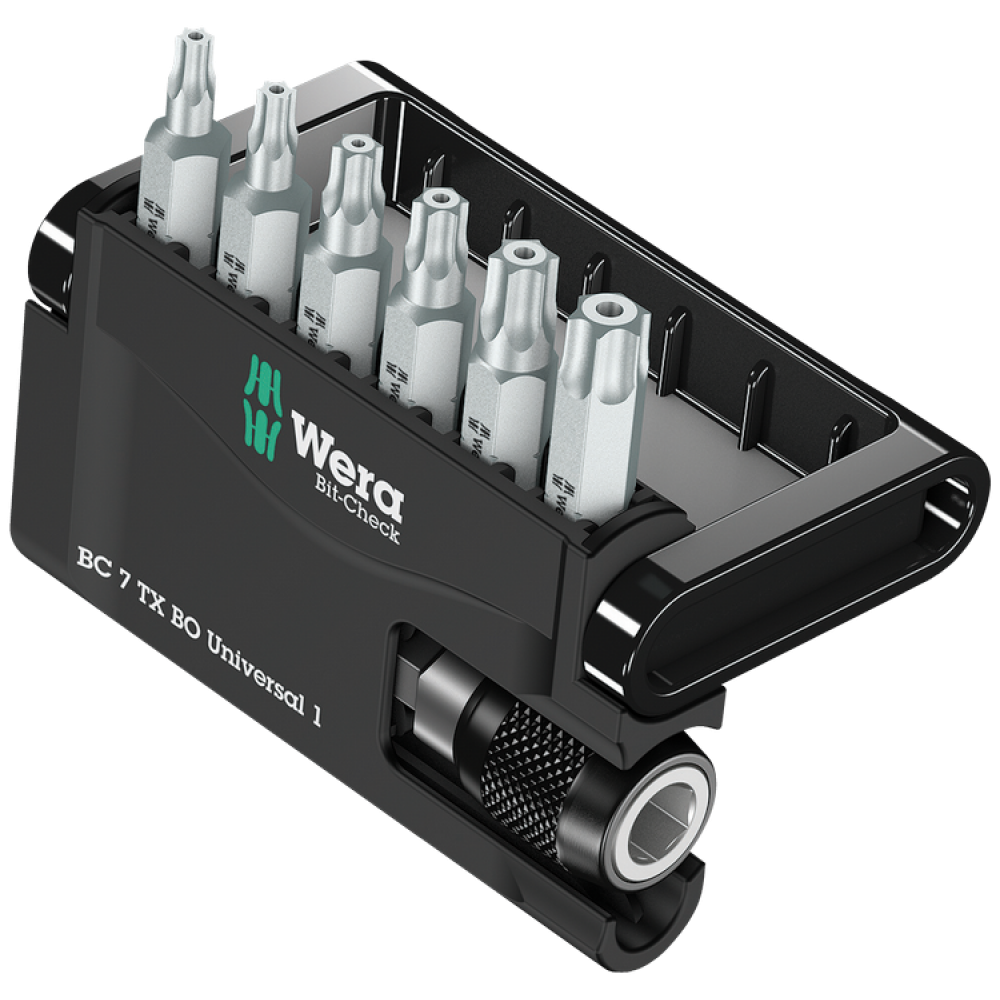 Набор бит Torx с отверстием 7ед. Wera Bit-Check 7 TX BO 05056158001 Одесса - изображение 1