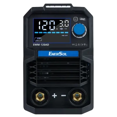Зварювальний апарат Enersol інверторний, 20-120 A, 5.1 кВт, 2.8 кг (EWM-120AD) Вінниця - фото 5