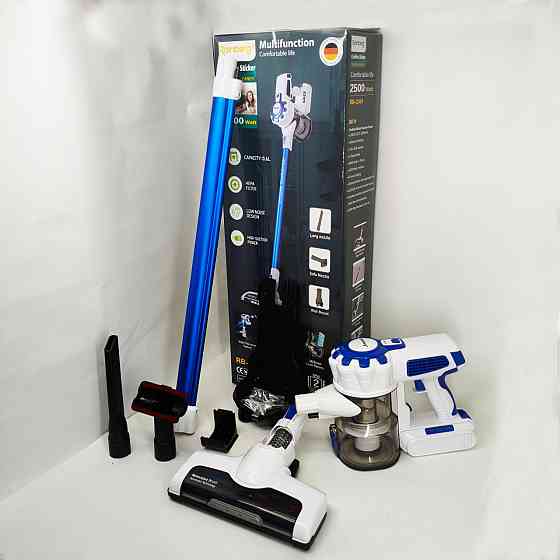 Мощный ручной вертикальный пылесос Rainberg RB-2301 2500Вт, Электрический вертикальный пылесос QD-21 Львов