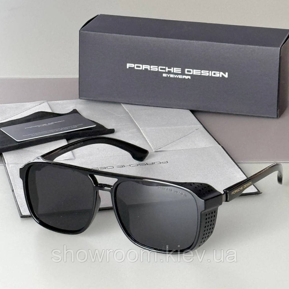 Чоловічі сонцезахисні окуляри з поляризацією Porsche Design (219) Київ - фото 2