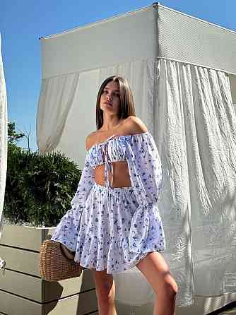 Женский стильный войлочный летний костюм софт Одесса