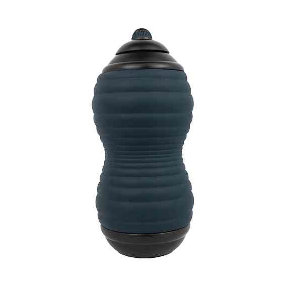 Мастурбатор вагина из киберкожи Adrien Lastic Siltex Ultra, бежевый в серой колбе Sex Aura Киев