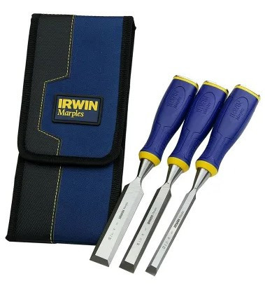 Набір стамесок MS500 13/19/25 ММ, в футлярі 3 шт. Одеса - фото 1