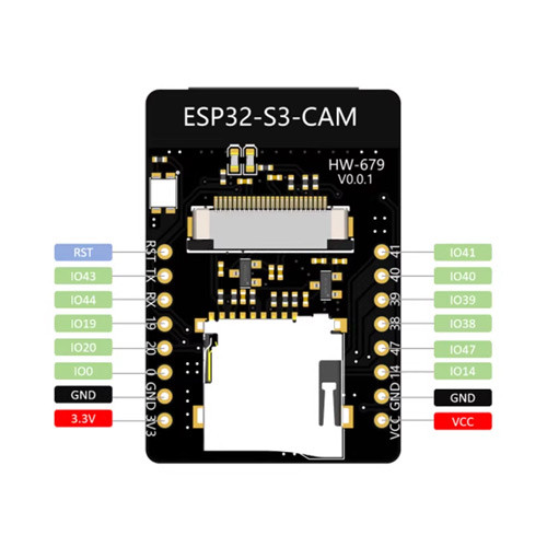 ESP32-S3-CAM N16R8 Wi-Fi Bluetooth, модуль камеры RHYX M21-45, плата разработчика Вінниця - фото 4