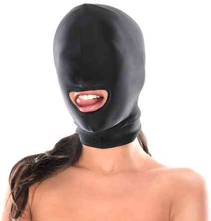 Маска БДСМ FFS Spandex Open Mouth Hood Sex Aura Киев