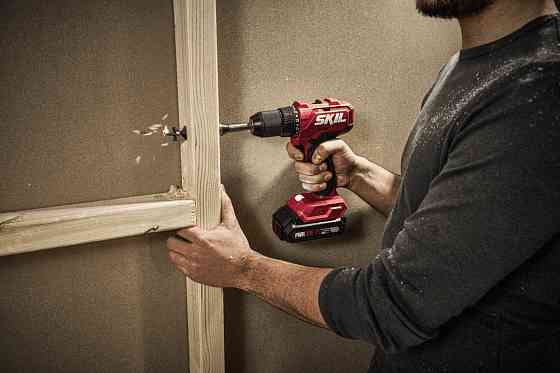 Дрель-шуруповерт аккумуляторный бесщеточный безударный, SKIL 3011 HB 11070100701 (2 аккумулятора 2,0 Ah, зарядное устройство, кейс) Одесса