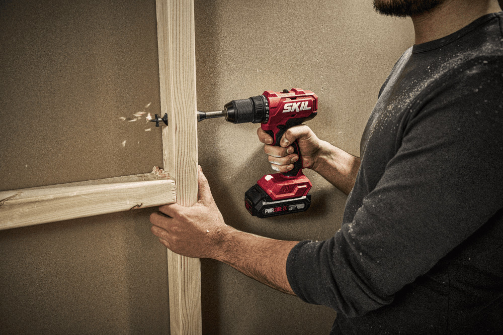 Дрель-шуруповерт аккумуляторный бесщеточный безударный, SKIL 3011 HB 11070100701 (2 аккумулятора 2,0 Ah, зарядное устройство, кейс) Одесса - изображение 6