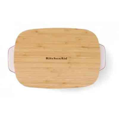 Форма для випікання KitchenAid з кришкою керамогранітна 3,8 л Червона (CC006108-001) Вінниця