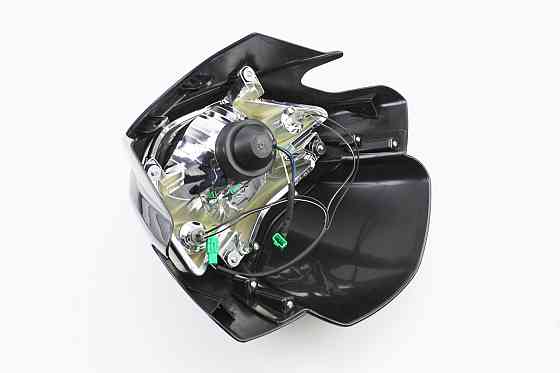 пластик - обтічник + вітровик, фара, ЧОРНИЙ (TVS Apache RTR 160) Киев