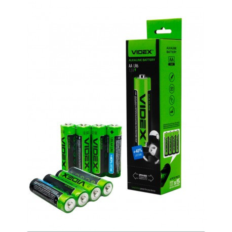 Батарейка Videx AAA LR03 Alkaline 1.5В — надійні щелочні батарейки для пультів, іграшок, годинників та техніки Київ - фото 5