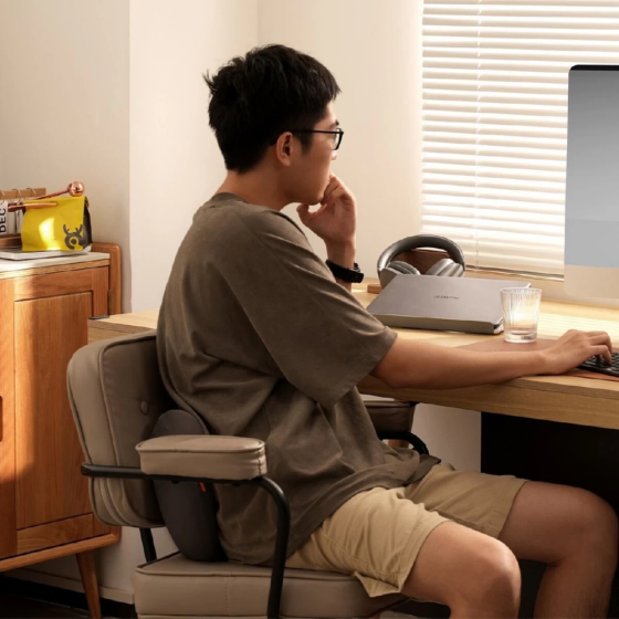 Подушка для попереку Baseus ComfortRide чорна Київ