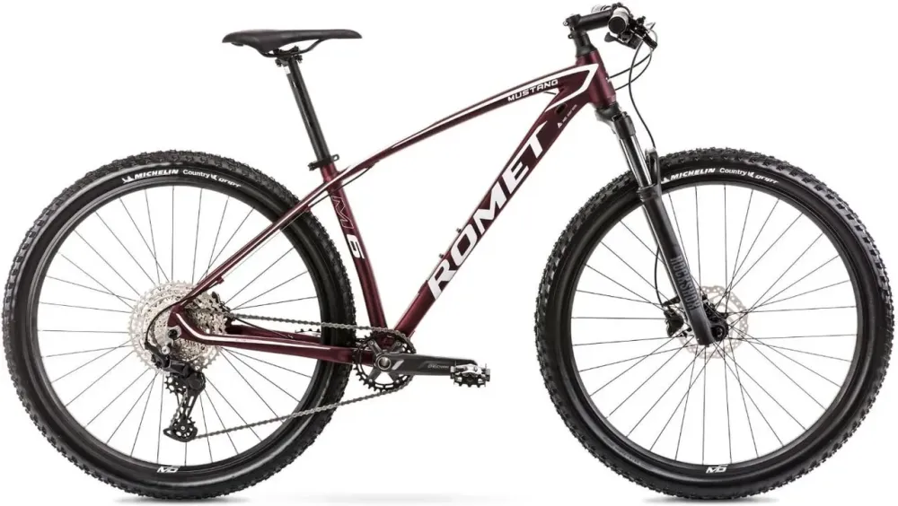 Велосипед Romet Mustang M6 19 Bordowy Biały 29 2022 Київ - фото 1