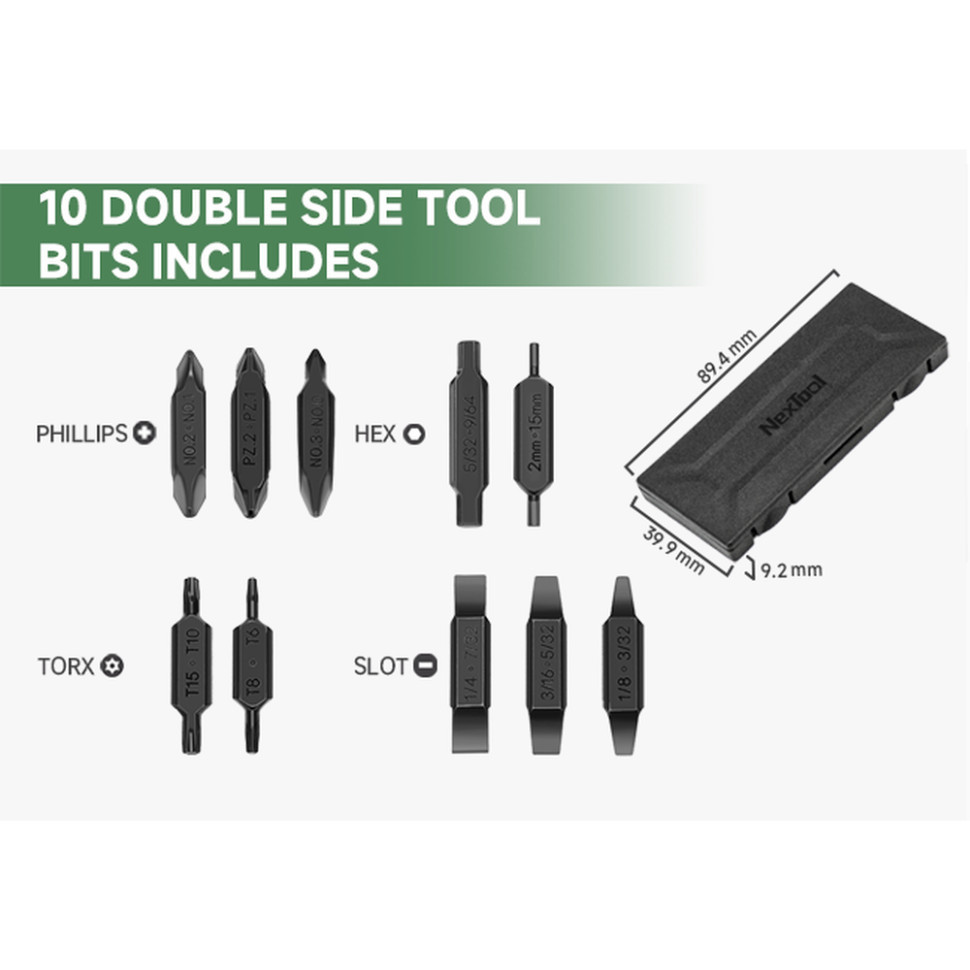 Набір біт для NexTool Flagship Captain та Pocket tool Київ - фото 2