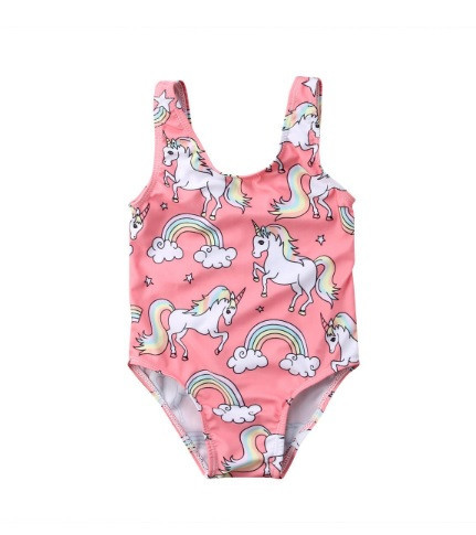 Купальник с Единорогом для девочки 90см розово-белый Киев - изображение 1
