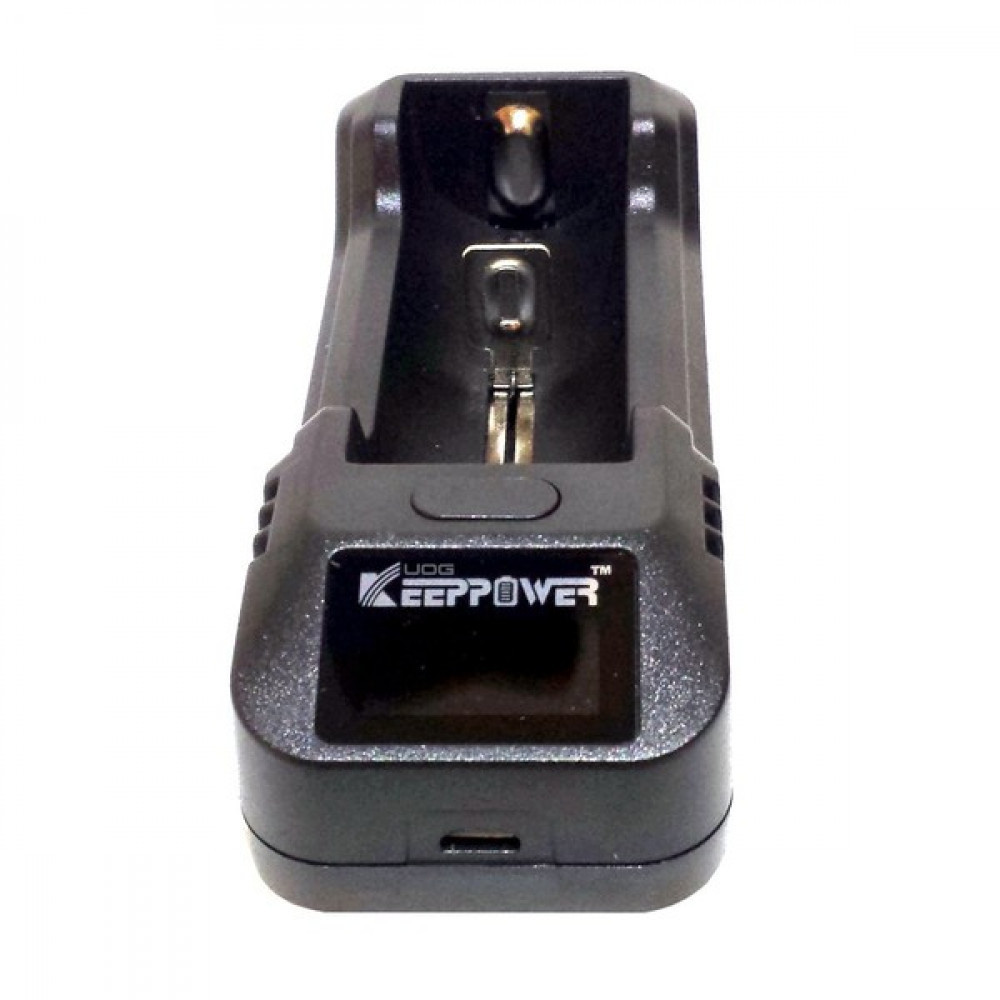 Зарядний пристрій Keeppower L1 LCD USB (1А) для акумуляторів Вінниця - фото 1