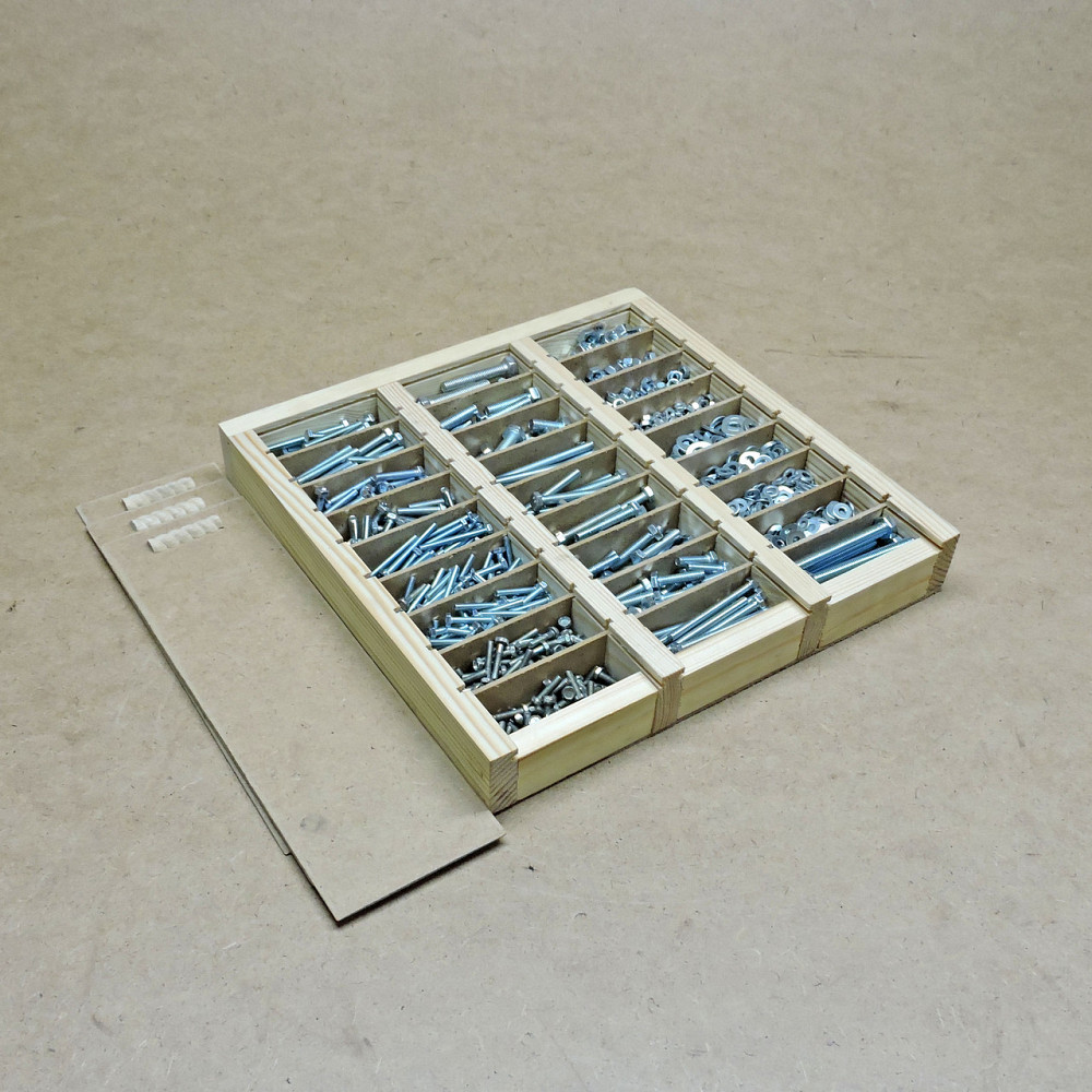 Набор 3х болтов, гаек, шайб М4-М8 1775шт Николаев - изображение 7