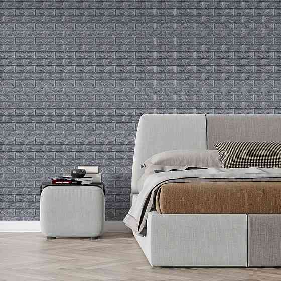 R017-2 Панель стеновая в рулоне 3D 700х3080х2мм Серый Кирпич (D) SW-00002535 Днепр